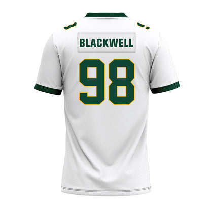 Baylor - NCAA Football : Jackson Blackwell - White Premium Football Jersey-1