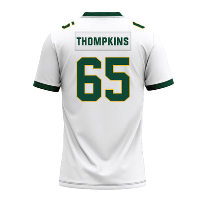 Baylor - NCAA Football : Sean Thompkins - White Premium Football Jersey