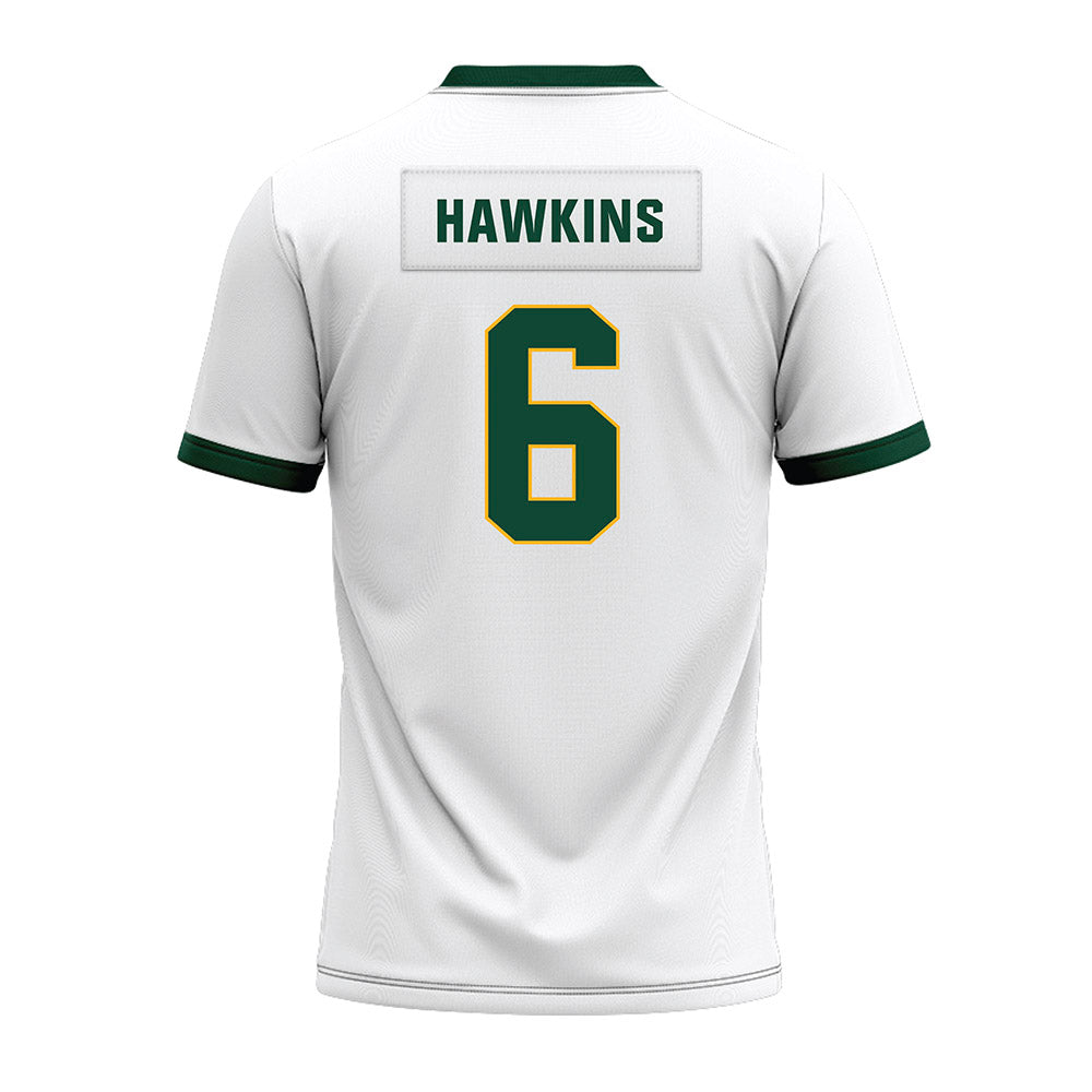 Baylor - NCAA Football : Ashtyn Hawkins - White Premium Football Jersey