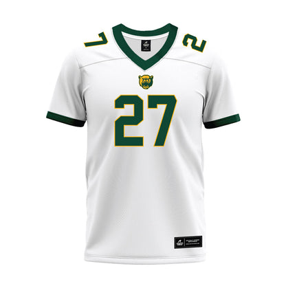Baylor - NCAA Football : Joseph Dodds - White Premium Football Jersey