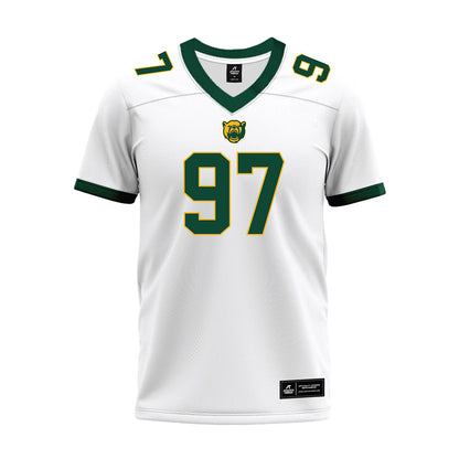 Baylor - NCAA Football : Hayden Arnold - White Premium Football Jersey