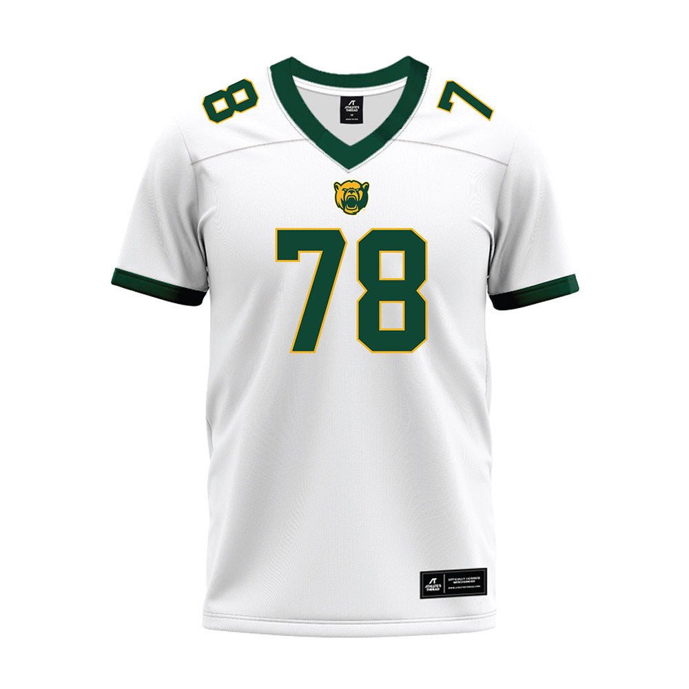 Baylor - NCAA Football : Joseph Crocker - White Premium Football Jersey-0