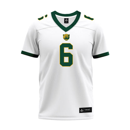Baylor - NCAA Football : Ashtyn Hawkins - White Premium Football Jersey