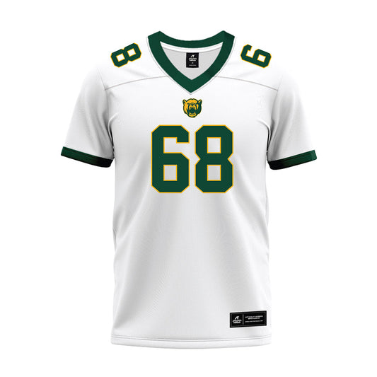 Baylor - NCAA Football : Omarrian Aigbedion - White Premium Football Jersey