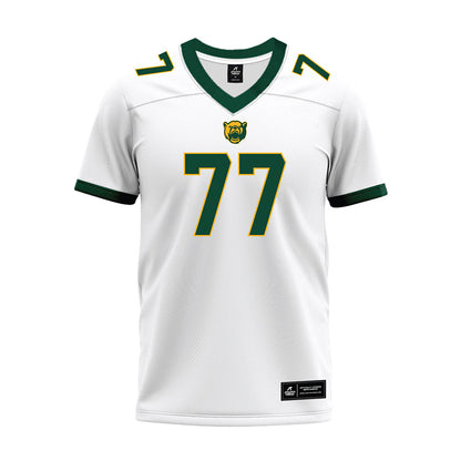 Baylor - NCAA Football : William Thomasson - White Premium Football Jersey