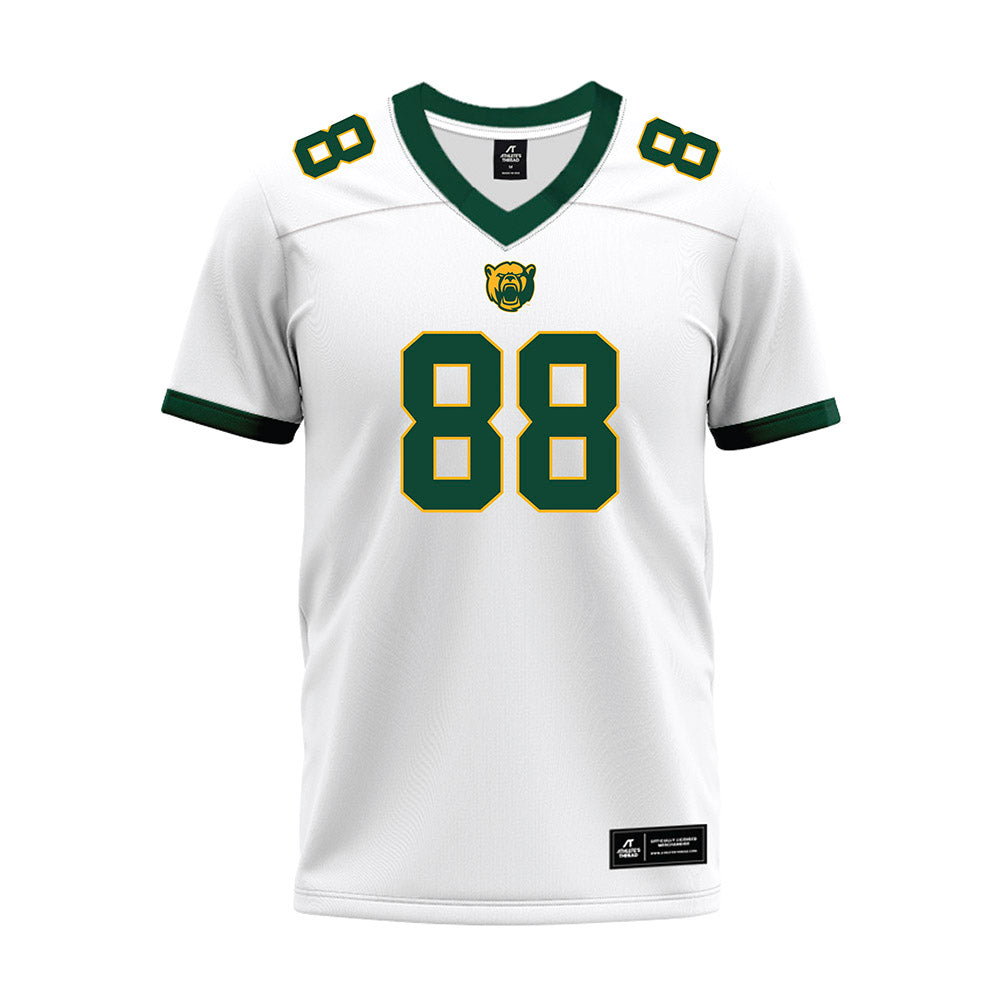 Baylor - NCAA Football : Taz Williams Jr - White Premium Football Jersey-0