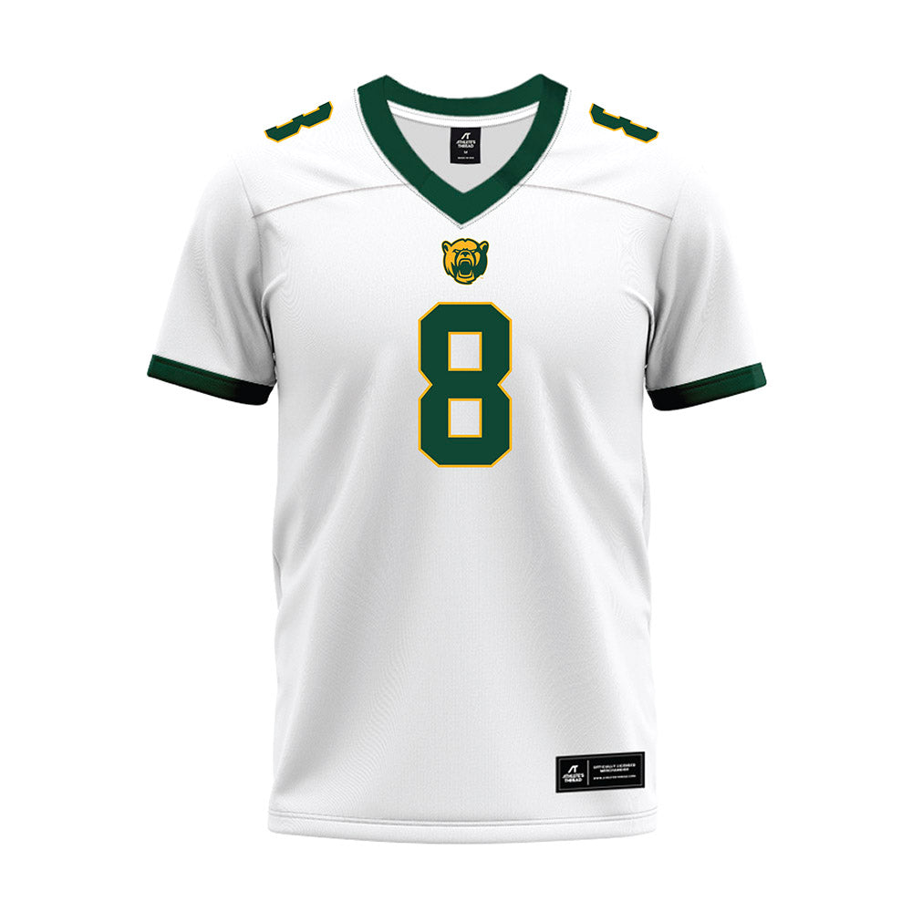 Baylor - NCAA Football : Caden Jenkins - White Premium Football Jersey
