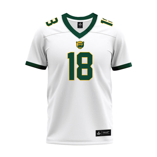 Baylor - NCAA Football : Caldra Williford - White Premium Football Jersey-0