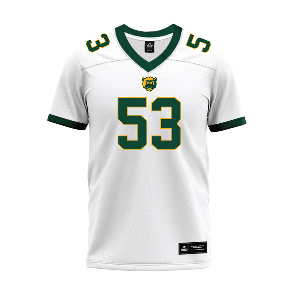 Baylor - NCAA Football : Ronnie Mageo - White Premium Football Jersey