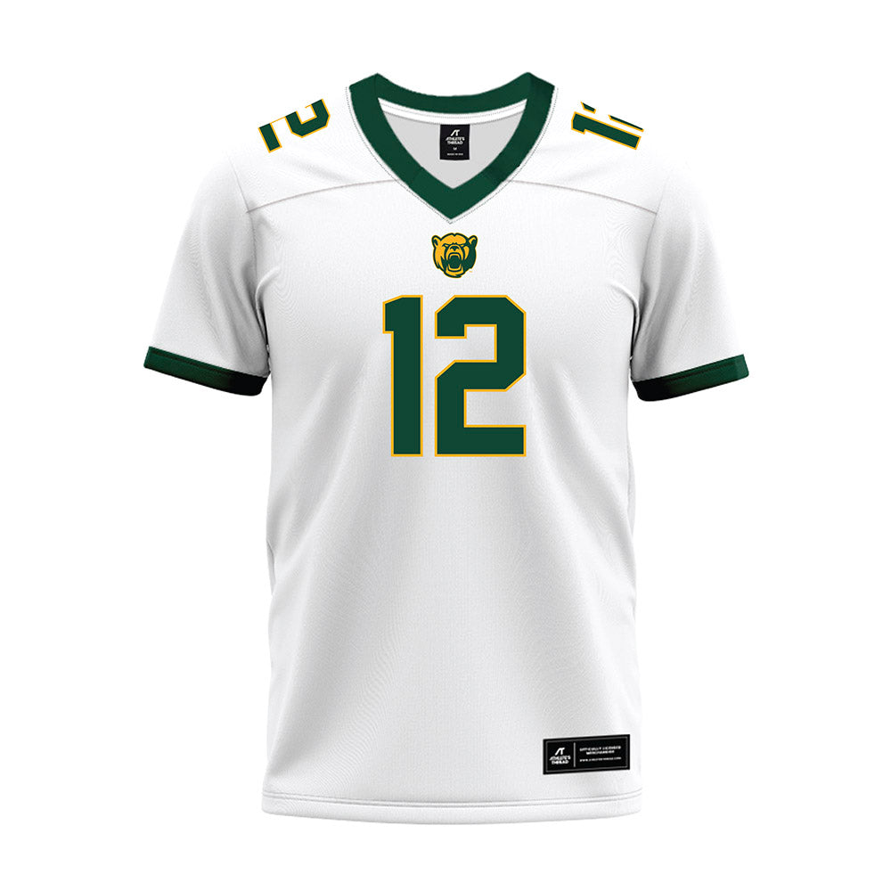 Baylor - NCAA Football : Kyler Beaty - White Premium Football Jersey