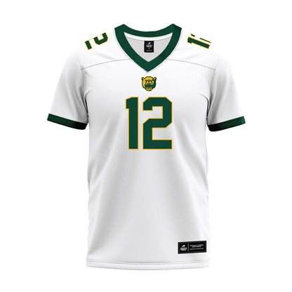 Baylor - NCAA Football : Kyler Beaty - White Premium Football Jersey