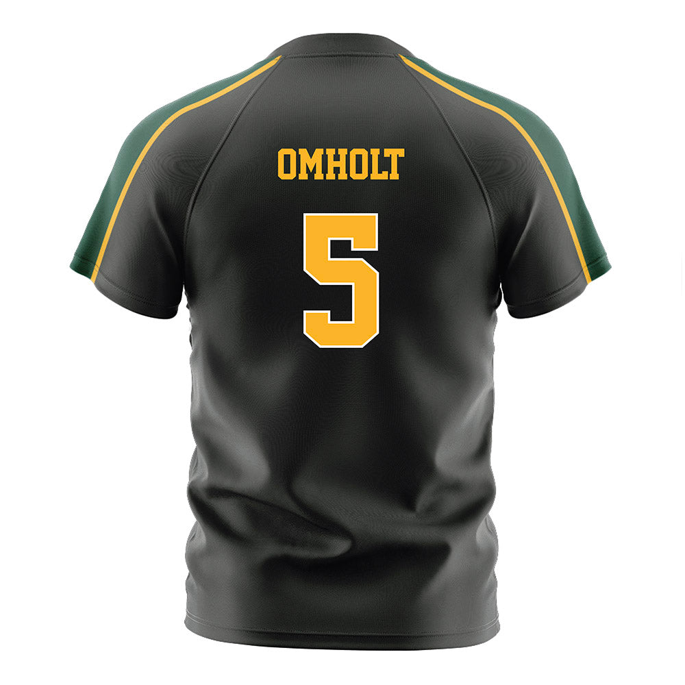 Baylor - NCAA Women's Soccer : Lauren Omholt - Anthracite Soccer Jersey-1