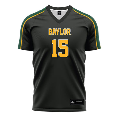 Baylor - NCAA Women's Soccer : Angelina Moschetti - Anthracite Soccer Jersey-0
