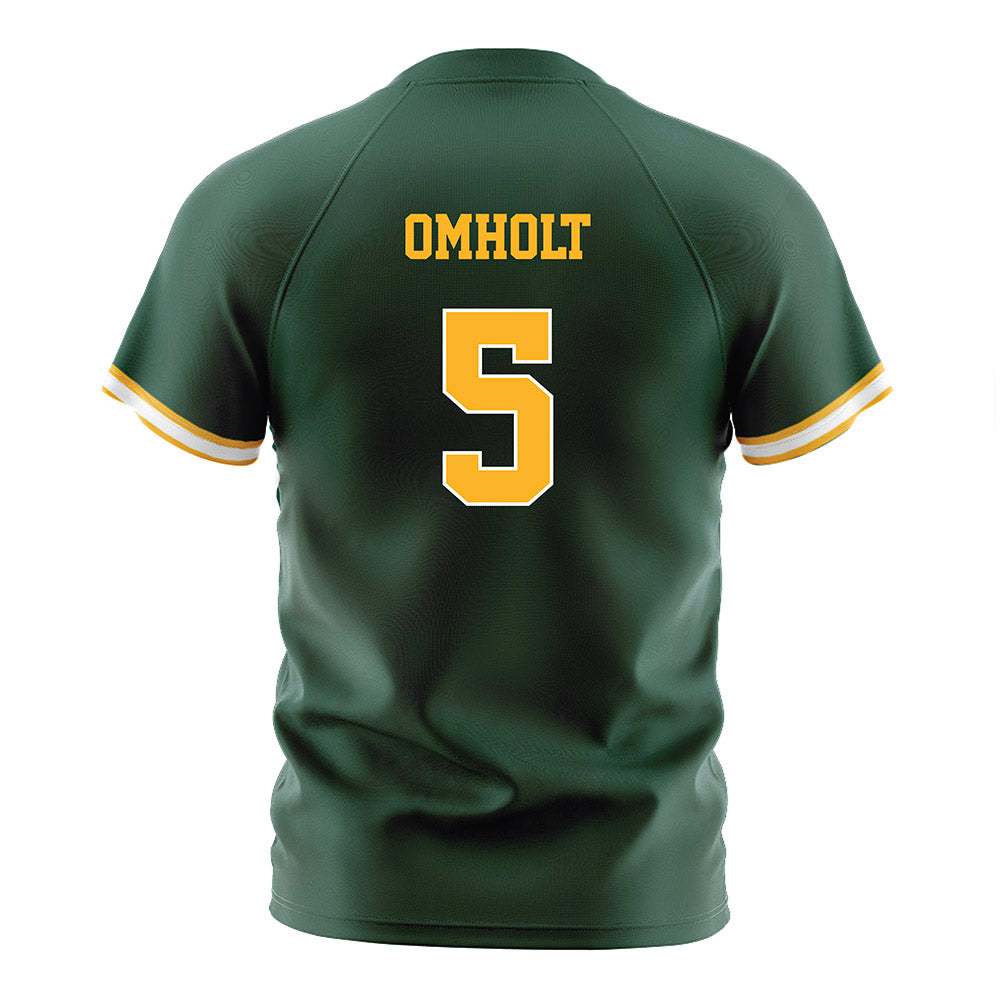 Baylor - NCAA Women's Soccer : Lauren Omholt - Green Soccer Jersey-1