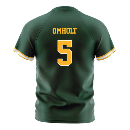 Baylor - NCAA Women's Soccer : Lauren Omholt - Green Soccer Jersey-1