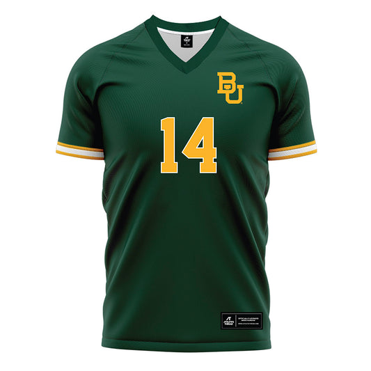 Baylor - NCAA Women's Soccer : Theresa McCullough - Green Soccer Jersey