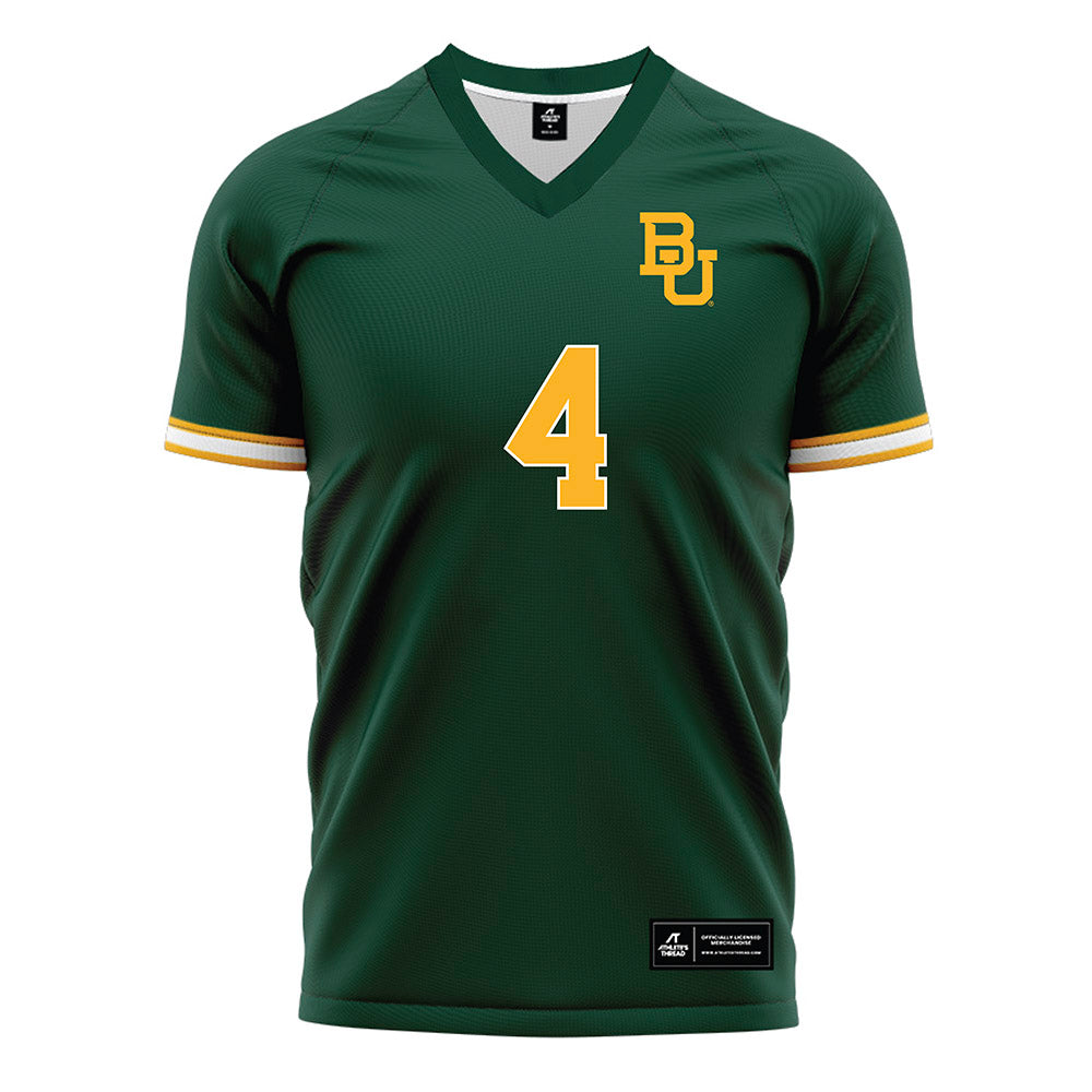 Baylor - NCAA Women's Soccer : Olivia Hess - Green Soccer Jersey-0