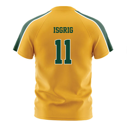 Baylor - NCAA Women's Soccer : Tyler Isgrig - Gold Soccer Jersey