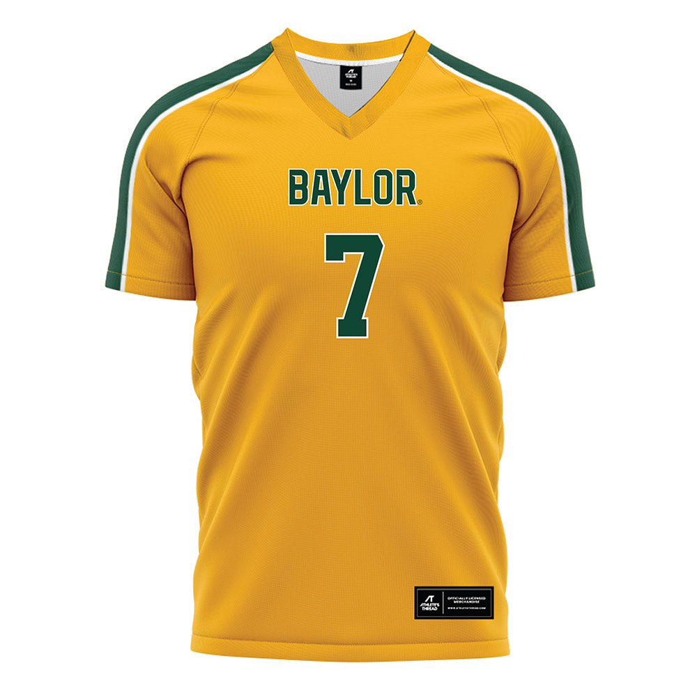 Baylor - NCAA Women's Soccer : Adriana Merriam - Gold Soccer Jersey