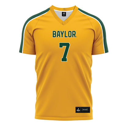 Baylor - NCAA Women's Soccer : Adriana Merriam - Gold Soccer Jersey