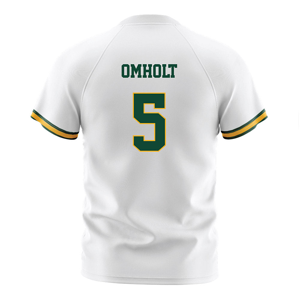 Baylor - NCAA Women's Soccer : Lauren Omholt - White Soccer Jersey-1