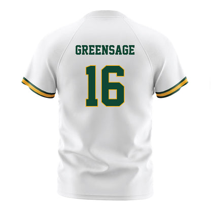 Baylor - NCAA Women's Soccer : Tatum Greensage - White Soccer Jersey-1