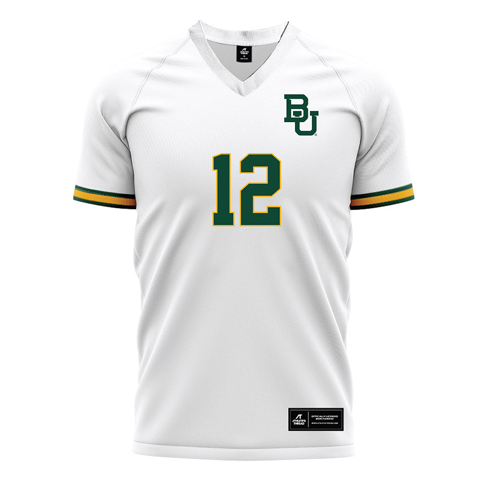 Baylor - NCAA Women's Soccer : Emerson Garcia - White Soccer Jersey-0