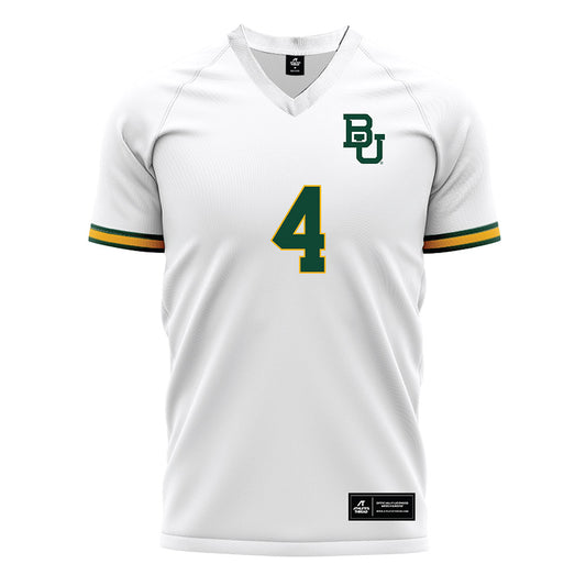Baylor - NCAA Women's Soccer : Olivia Hess - White Soccer Jersey-0