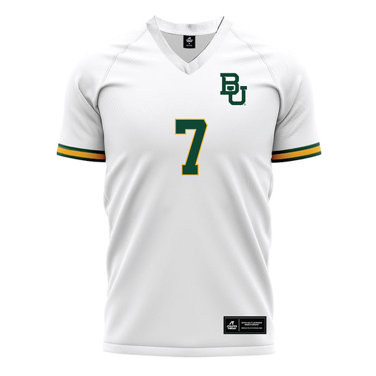 Baylor - NCAA Women's Soccer : Adriana Merriam - White Soccer Jersey