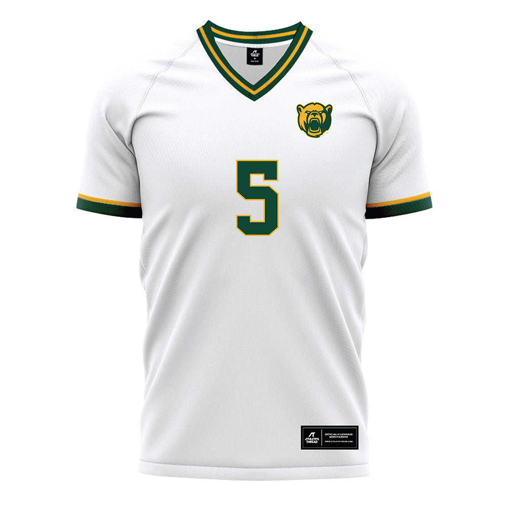 Baylor - NCAA Women's Soccer : Lauren Omholt - White Soccer Jersey-0