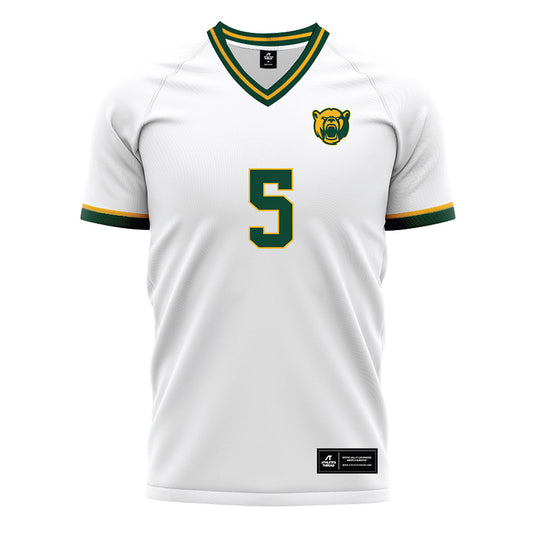 Baylor - NCAA Women's Soccer : Lauren Omholt - White Soccer Jersey-0