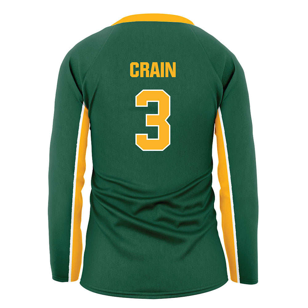 Baylor - NCAA Women's Volleyball : Taylor Crain - Green Volleyball Jersey