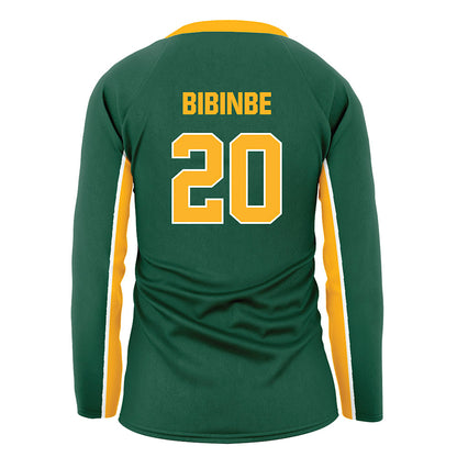 Baylor - NCAA Women's Volleyball : Ruth Manuela Bibinbe - Green Volleyball Jersey