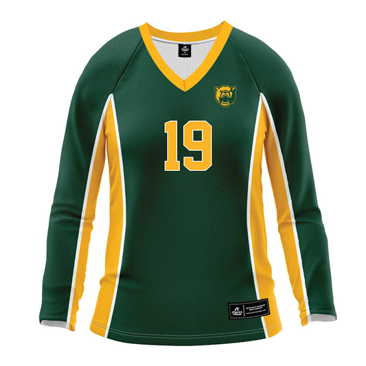Baylor - NCAA Women's Volleyball : Emelyn Stettin - Green Volleyball Jersey-0