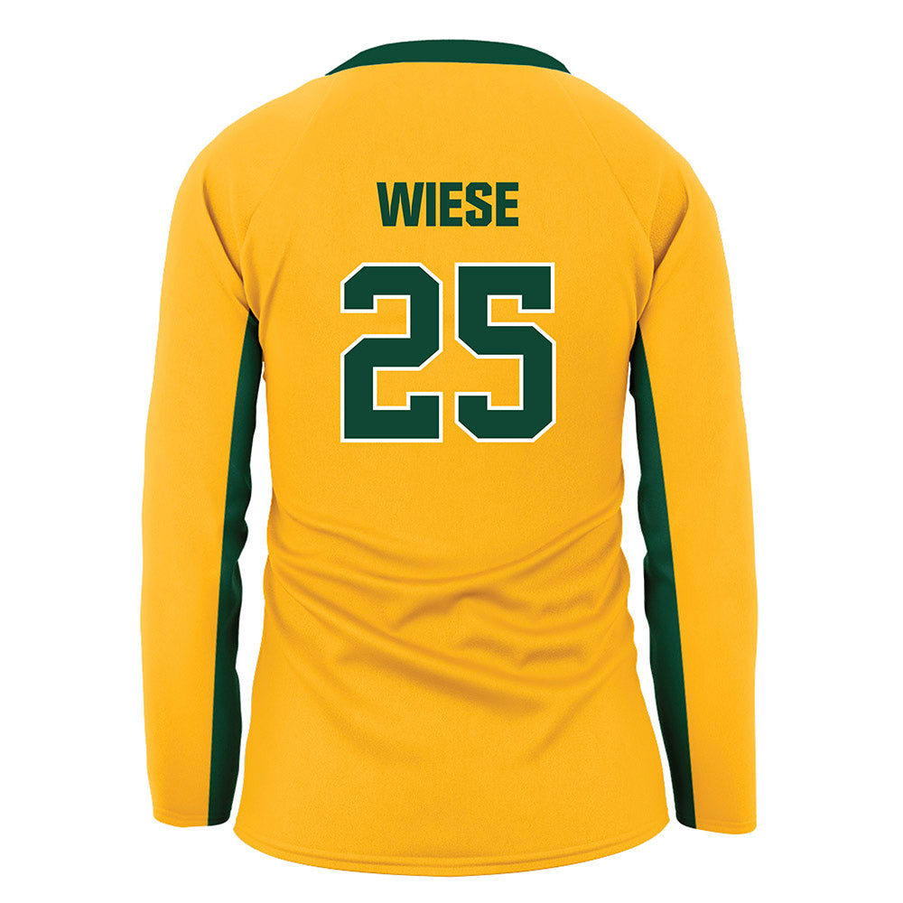 Baylor - NCAA Women's Volleyball : Lauren Wiese - Gold Volleyball Jersey-1