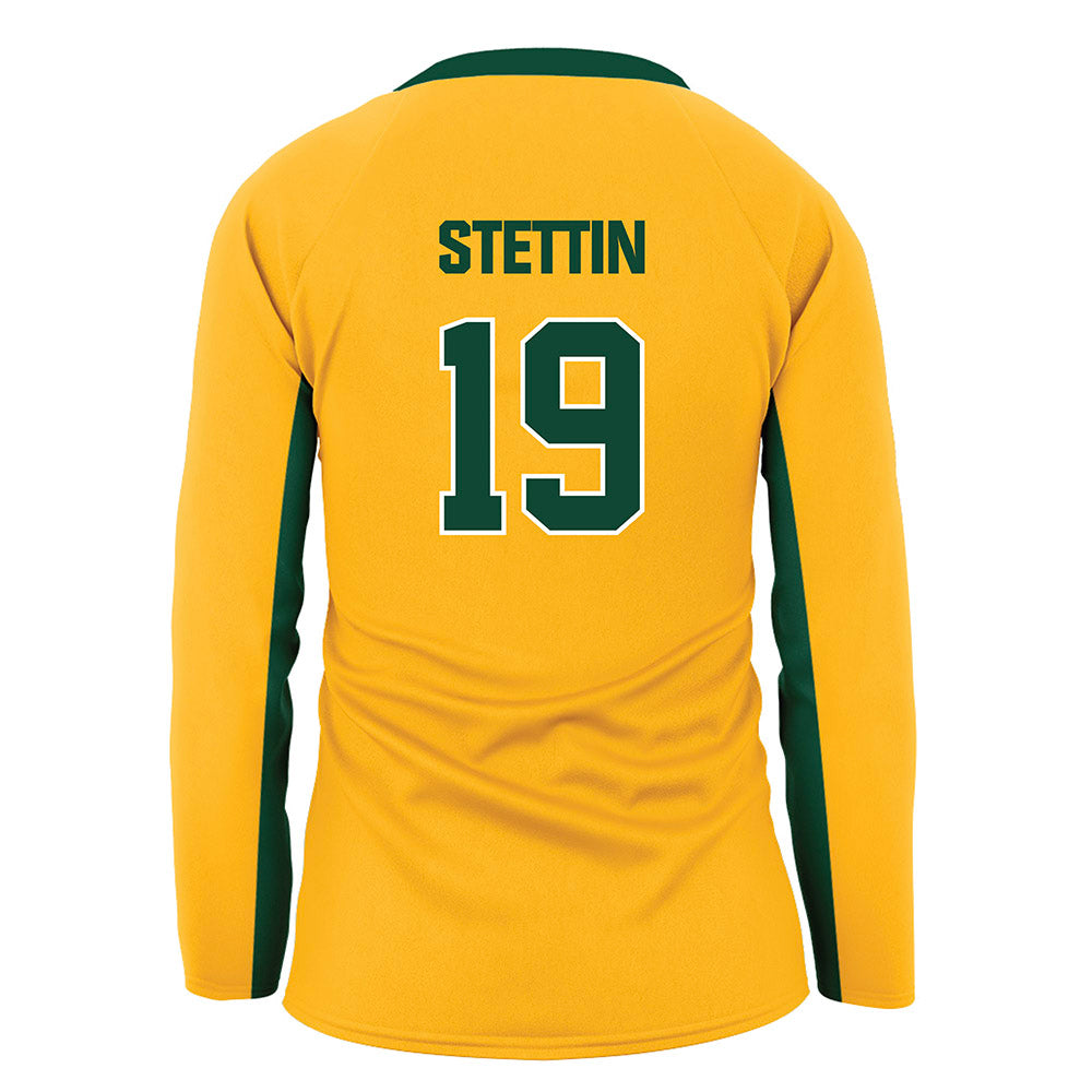 Baylor - NCAA Women's Volleyball : Emelyn Stettin - Gold Volleyball Jersey-1