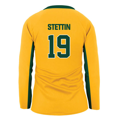 Baylor - NCAA Women's Volleyball : Emelyn Stettin - Gold Volleyball Jersey-1