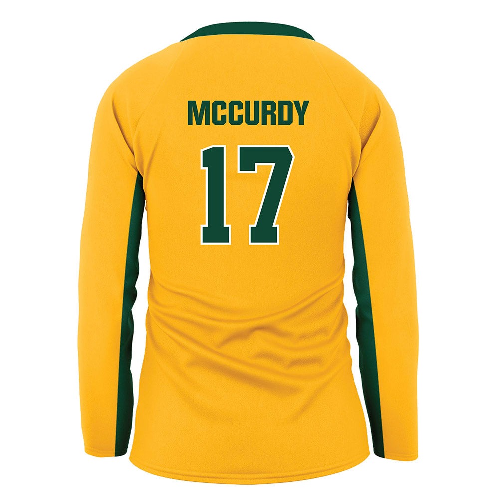 Baylor - NCAA Women's Volleyball : Mary Jane McCurdy - Gold Volleyball Jersey-1
