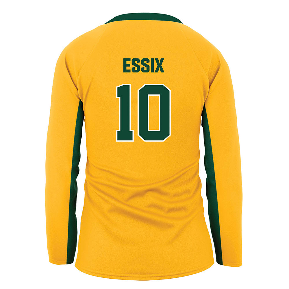 Baylor - NCAA Women's Volleyball : Gabrielle Essix - Gold Volleyball Jersey-1