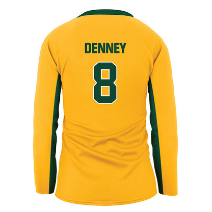 Baylor - NCAA Women's Volleyball : Bri Denney - Gold Volleyball Jersey-1