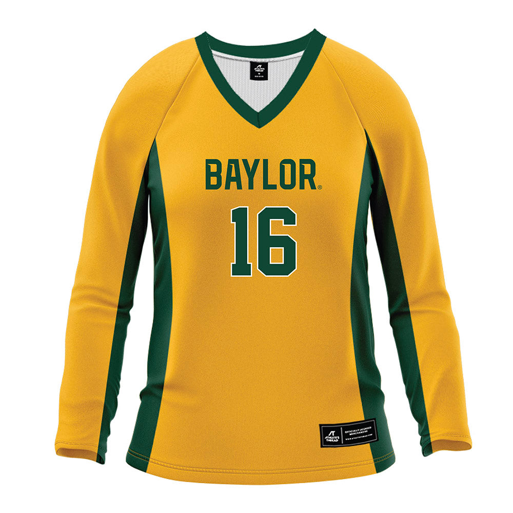 Baylor - NCAA Women's Volleyball : Grace Carroll - Gold Volleyball Jersey-0