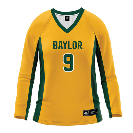 Baylor - NCAA Women's Volleyball : Anastasiia Nikolnikova - Gold Volleyball Jersey-0