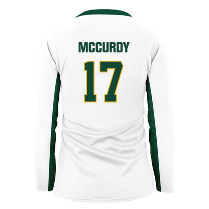 Baylor - NCAA Women's Volleyball : Mary Jane McCurdy - White Volleyball Jersey-1