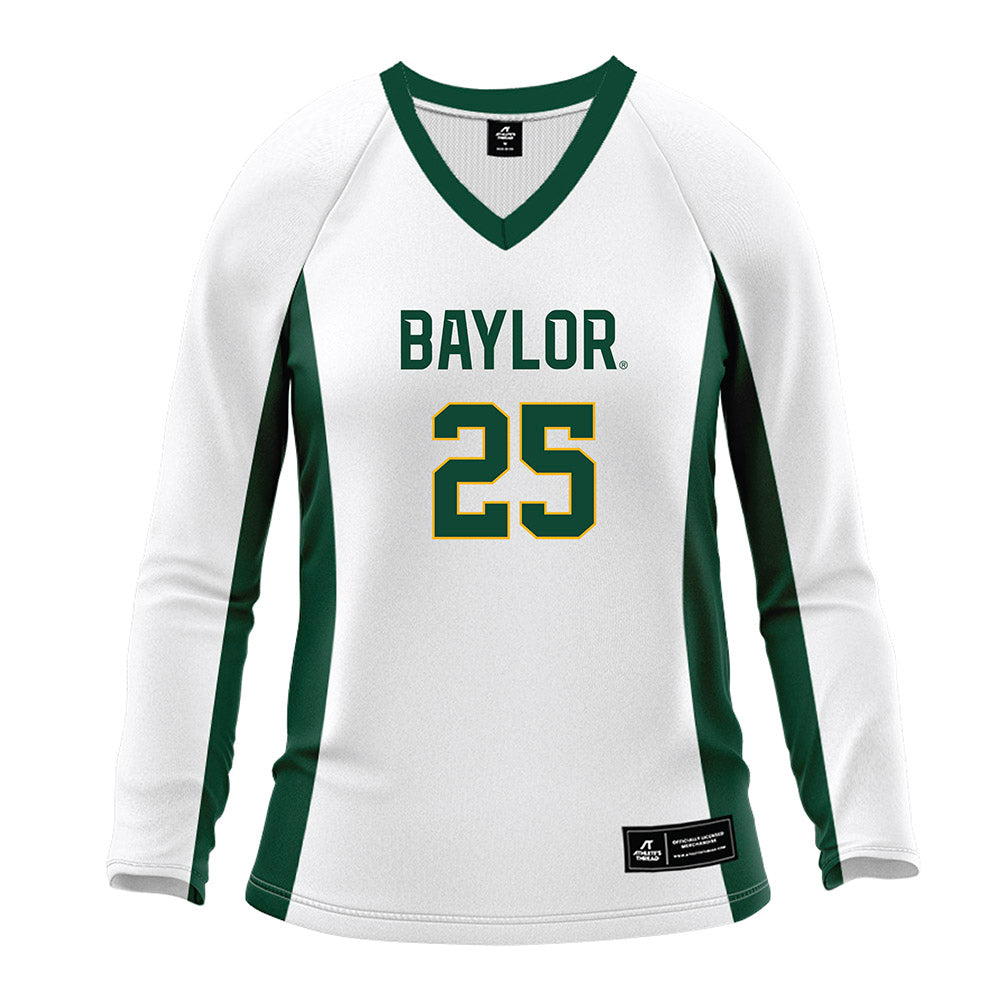 Baylor - NCAA Women's Volleyball : Lauren Wiese - White Volleyball Jersey-0