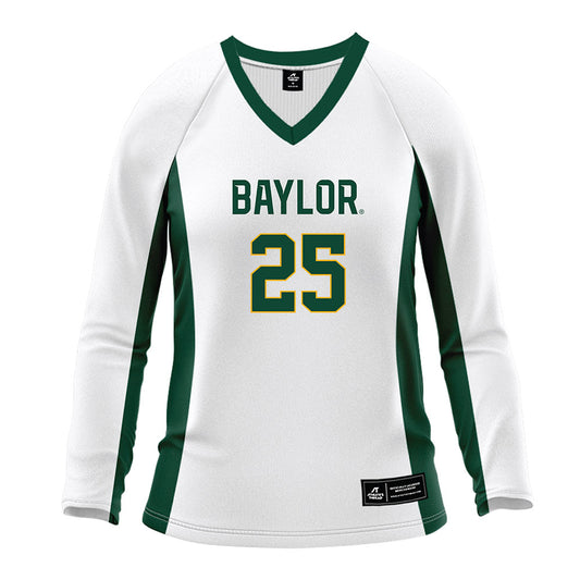 Baylor - NCAA Women's Volleyball : Lauren Wiese - White Volleyball Jersey-0