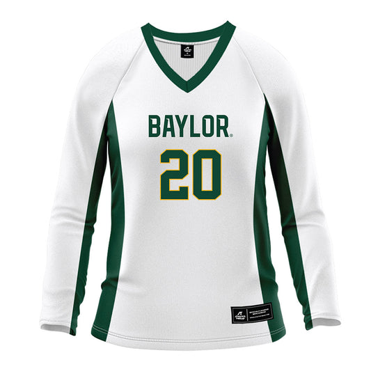 Baylor - NCAA Women's Volleyball : Ruth Manuela Bibinbe - White Volleyball Jersey