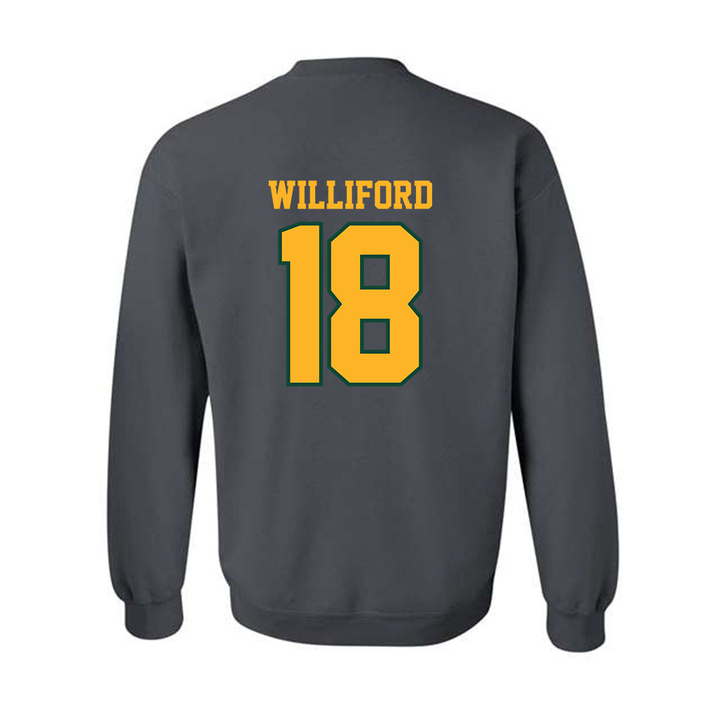 Baylor - NCAA Football : Caldra Williford - Classic Shersey Crewneck Sweatshirt-1