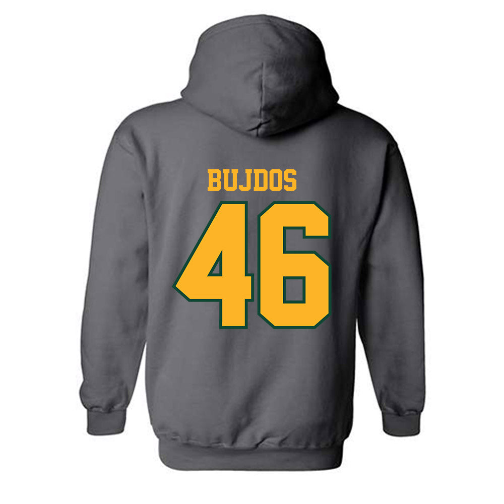 Baylor - NCAA Acrobatics & Tumbling : PJ Bujdos - Classic Shersey Hooded Sweatshirt-1