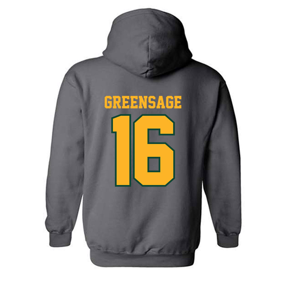 Baylor - NCAA Women's Soccer : Tatum Greensage - Classic Shersey Hooded Sweatshirt-1