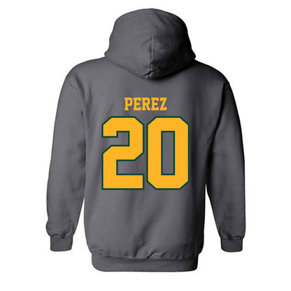 Baylor - NCAA Men's Basketball : Maikcol Perez - Classic Shersey Hooded Sweatshirt-1
